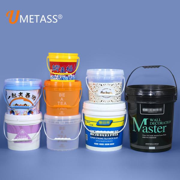 Acrylic Plastic Ice Beer Champagne Drink Oval Bucket with Lid Customize Logo Design