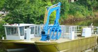 Machine de désherbage du lac KEDA récolteuse de mauvaises herbes aquatiques berky à vendre