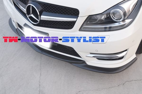 Стиль БЭНЗ В204 К300 АМГ ТМС исключительный губ фронта волокна углерода