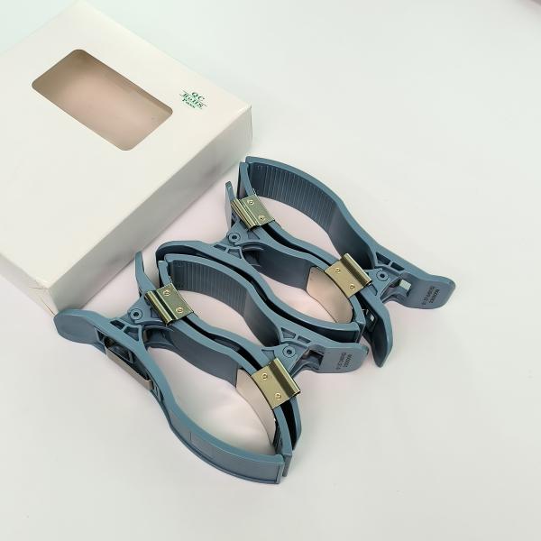 Limb Clip One Box/4 Blue Two Arm Electrodes Two Foot Electrodes Aperture 4.0mm REF ECG-FJX42