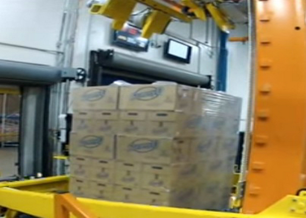 Auto Stretch Hood Machine for Packing Palletized FMCG Products / Foods Beverage