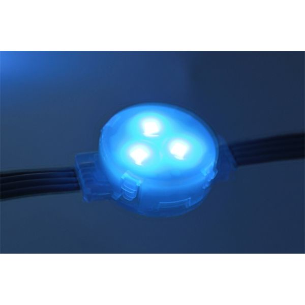 0.75W 6898 Smd3535 DC5V 30mm RGB Point LED Light IP67 Waterproof