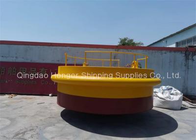 Único barco de aço Marine Mooring Buoy Foam Filled em excesso de flutuação multifuncional
