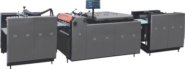 Brochures Automatic Lamination Machine Double Sided Flute Laminator Machine