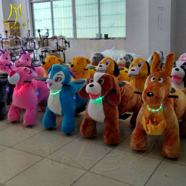 Hansel horse back riding machine ride on toy amusement park rides for rent outdoor park games animal scooters in mall