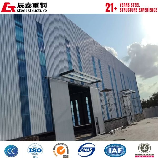 Economic Prefab Steel Storage Warehouse For Small Business Inventory Use