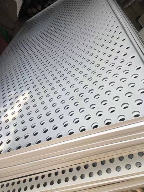 Heavy Duty Perforated Wire Mesh For Equipment Enclosure And Security Screening