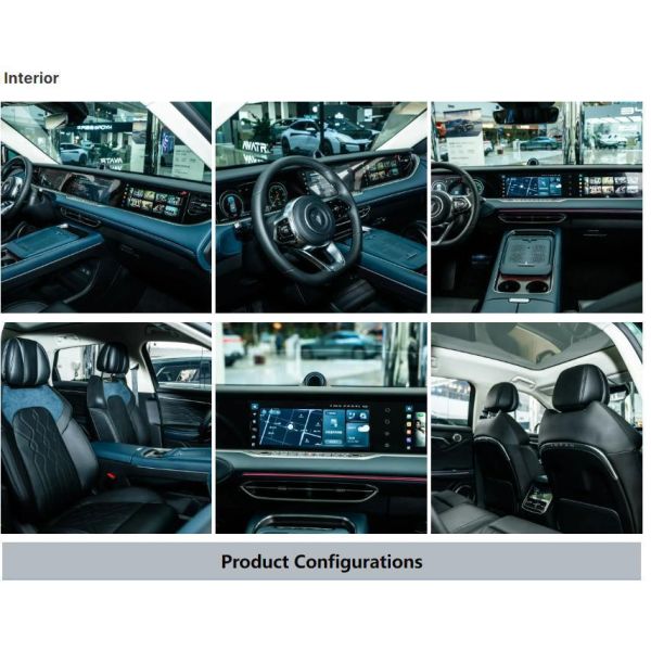 2024 Voyah Free Electric SUV Hybrid с литий-железофосфатной батареей и высокой скоростью