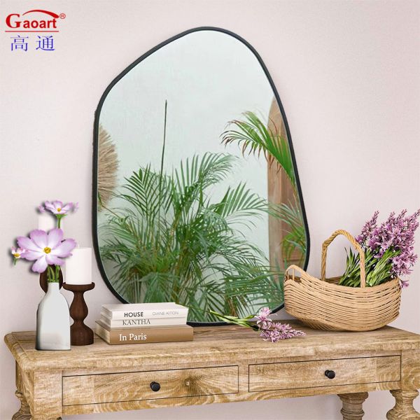 Contemporary Design Style Full Length Antique Wooden Frame Wall Mirror for Everyday