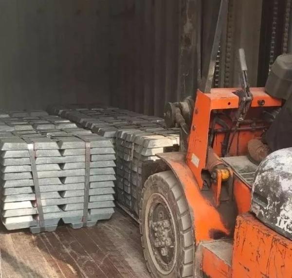 99.95% ASTM AISI Zinc Ingot Zinc Based Alloy