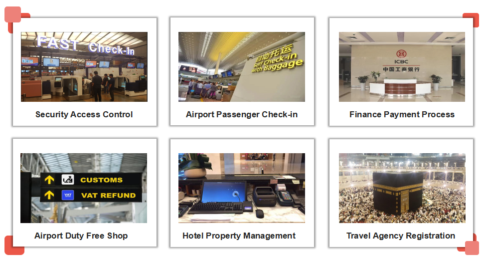 Сканер паспортов на рабочем столе CMOS для интеграции банковской системы в казино без таможенных пошлин