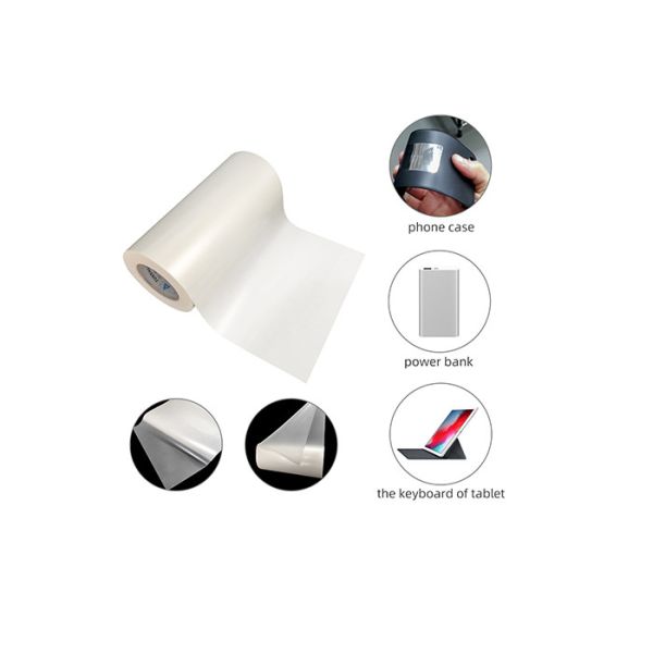 Amber Translucent Ethylene Synthesis EVA Hot Melt Adhesive Film For Fabric