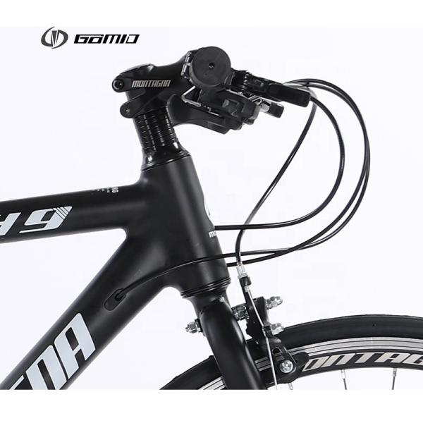 GOMID Racing Bicycle 700 Hybrid Road Bike Load Capacity 150KG Aluminum Alloy Frame