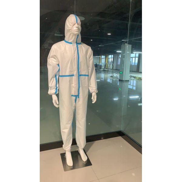 Fluid Resistant M Breathable Disposable Coveralls for Aviation Industry