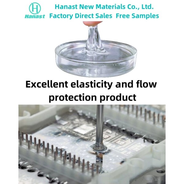 Transparent Electronic Silicone Gel 1:1 IP68 Waterproof Dustproof for LED Display Driver Encapsulation