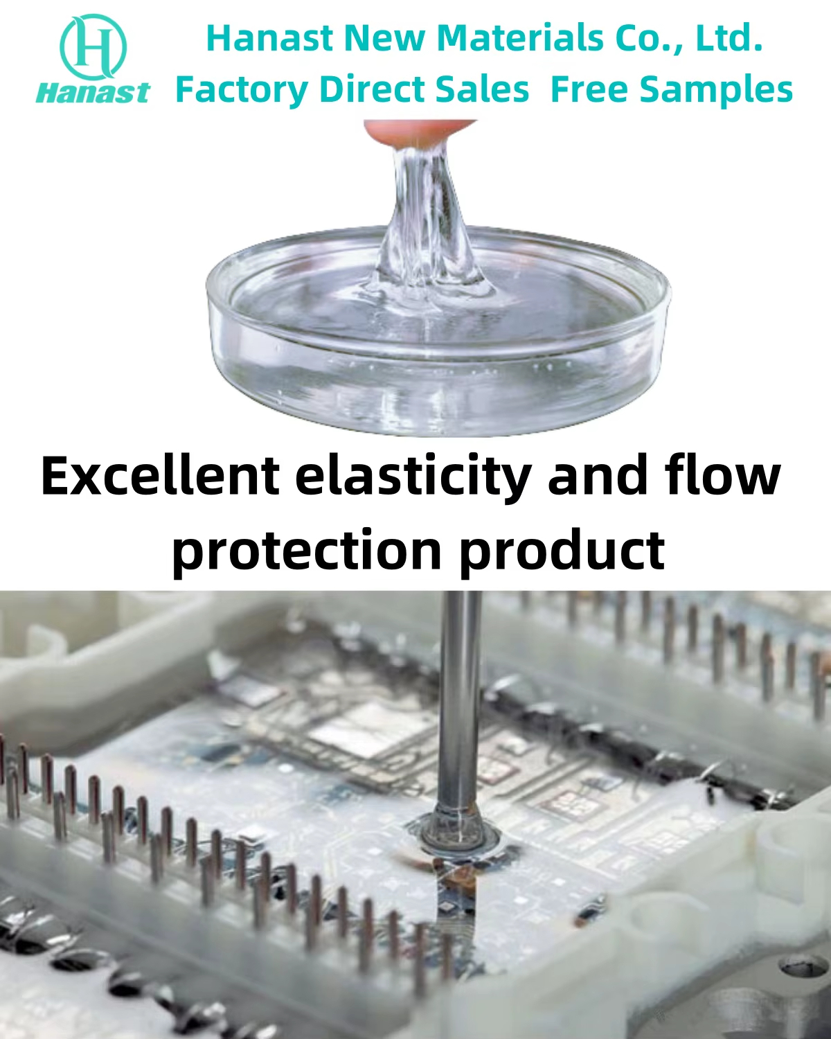 18 KV/mm Dielectric Strength Silicone Gel for Long-lasting Room Temperature Curing
