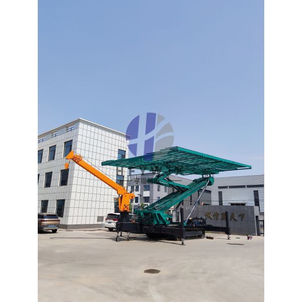 Automatic Hydraulic Driven High-altitude Lifting Platform with 18.5m Lifting Height and 8t Capacity for Construction