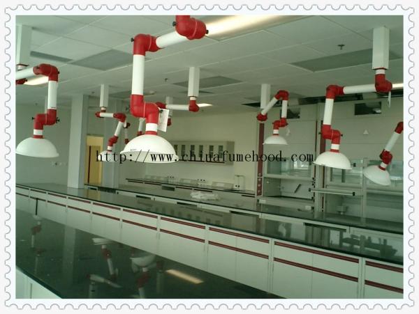 Commercial Furniture Laboratory Fittings  Gas Fume Extractor Arm Hood