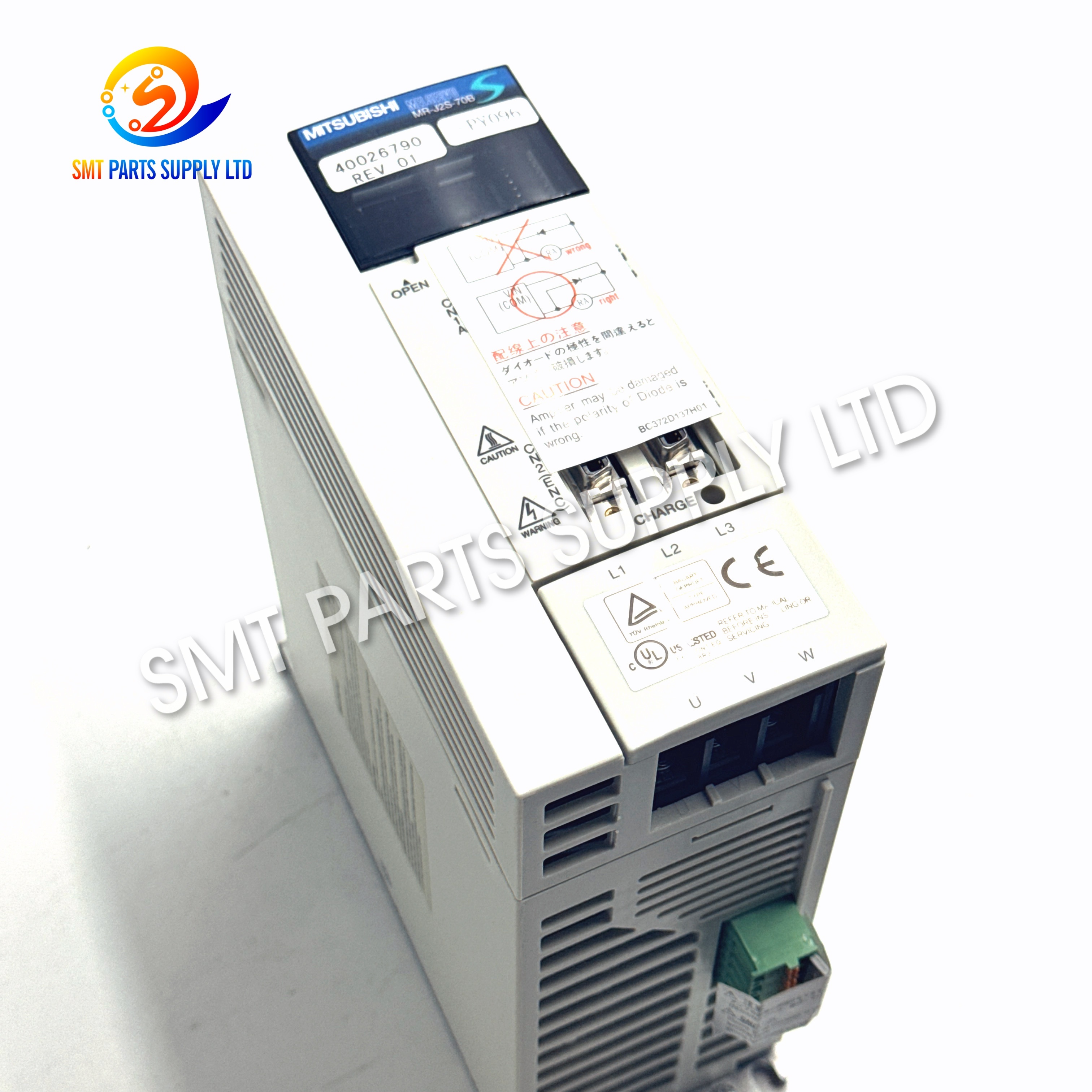 JUKI 40026790 FX-1R YB Servo Driver MR-J2S-70B-PY096