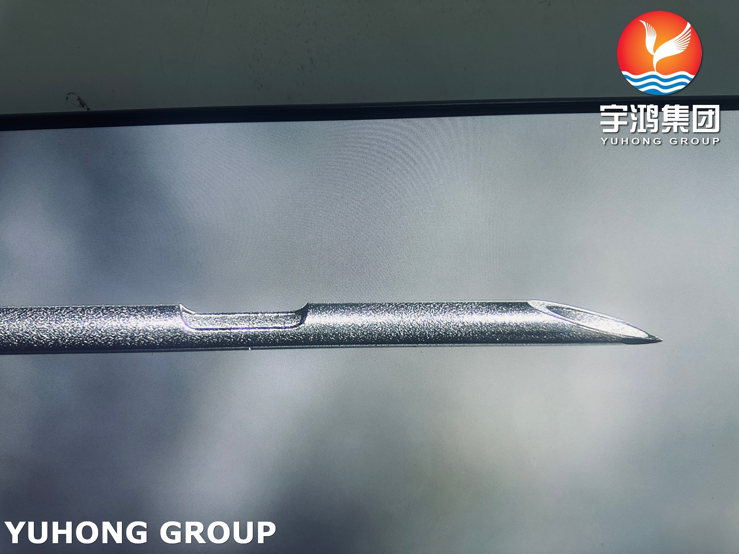 Medical Grade Stainless Steel Back Cut Notched Needle Tube For IV Catheter ISO9626 SUS304