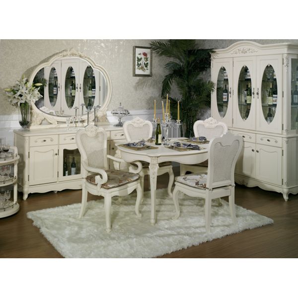 OEM ODM White Gray Dining Room Table & Chair Sets Hotel Restaurant Furniture