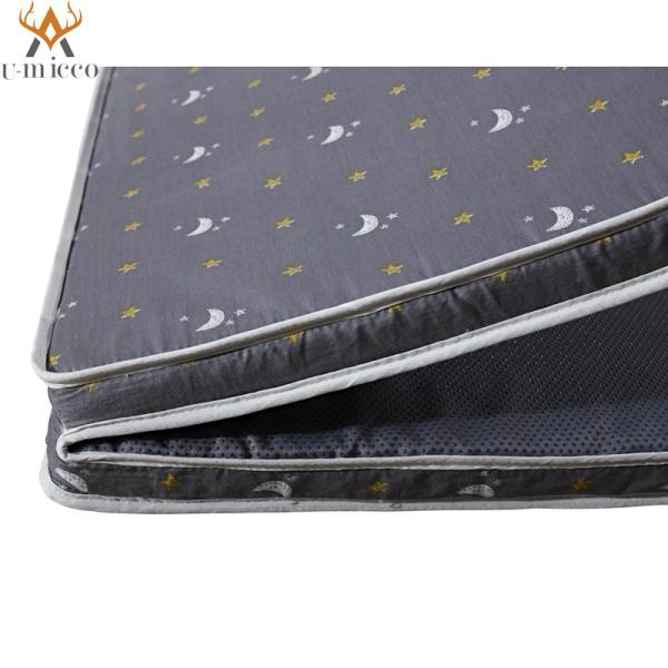 Anti-Bacterial Washable Crib Mattress POE Baby Mattress With Cover And Zipper