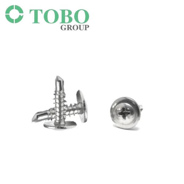 Thread Length ANSI B 16.9 Self Drilling Metal Screws With And Finish For ASTM A420