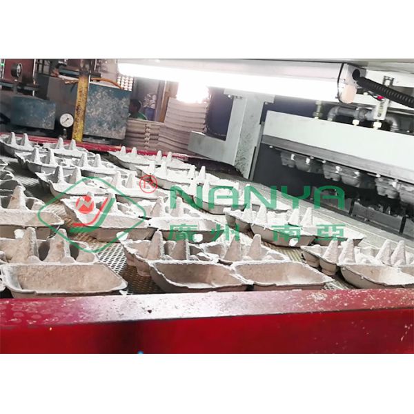 Full Auto Reciprocating Waste Paper Egg Tray Making Machine Vacuum Suction Forming