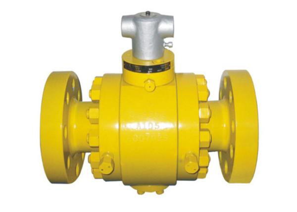 3 Piece Forged Steel Industrial Ball Valve Trunnion Mounted Class 150 - 2500
