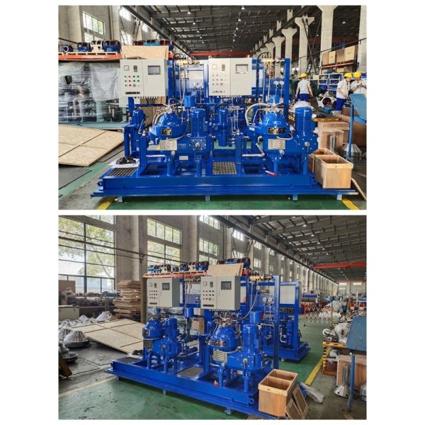 Морская дизельная центрифуга разделителя блока погруженная к аттестации России 11kw CCS