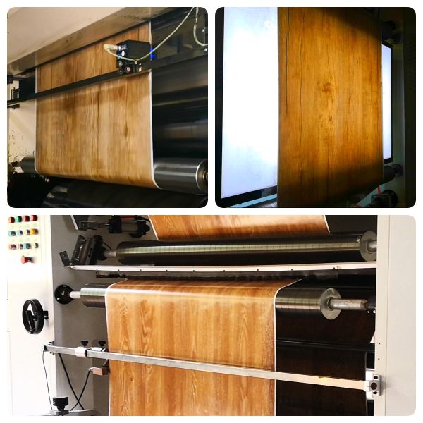 Customizable 818-5 1000mm 1300mm Width PVC LVT Deco Film Producer For LVT Flooring