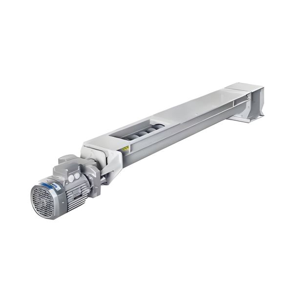SS316 Stainless Steel No-Axis Screw Auger Conveyor for Dyeing Wastewater Treatment