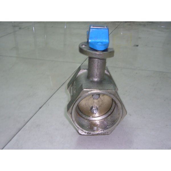 Standard cast iron nickel plated body butterfly valve for waterworks purpose