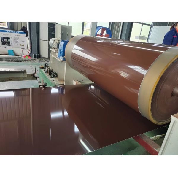 Hoja de aluminio recubierta de color para fachadas de edificios arquitectónicos