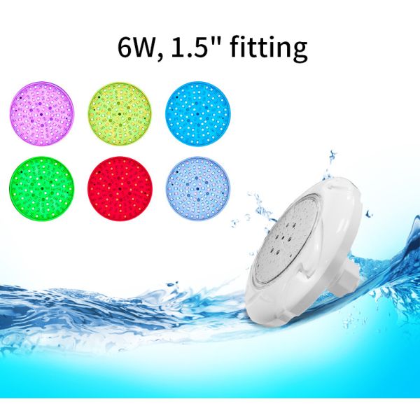 Прочный свет бассейна СИД 6W RGB, Multicolor светильник бассейна СИД Inground