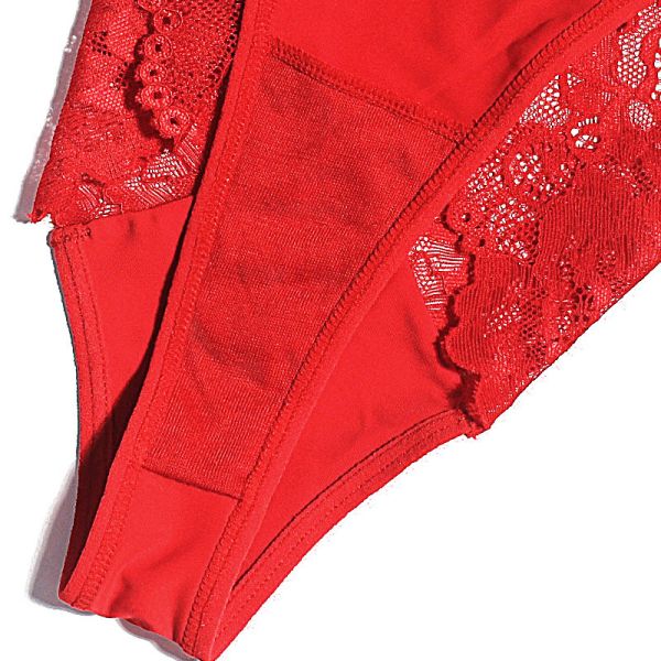 Stretch Lace Hipster Panties Underwear Thong Pink Girl'S Low Rise Ladies Fashion Sexy Panties