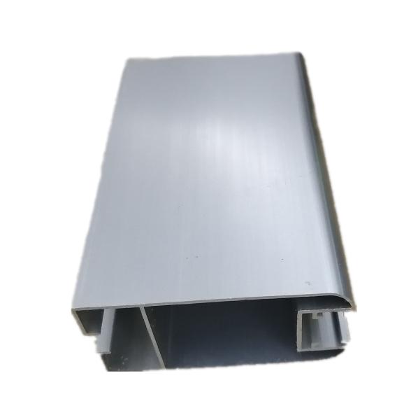 Rectangle 6m 6063 Silver Anodized Aluminum Profiles