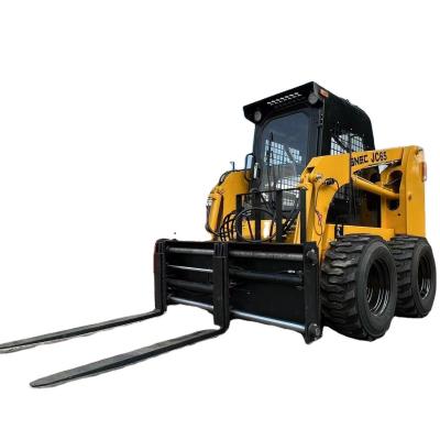 500 kg 800 kg 1050 kg Compacto Mini Slid Steer Cargador Diesel con opcional 4 en un solo cubo