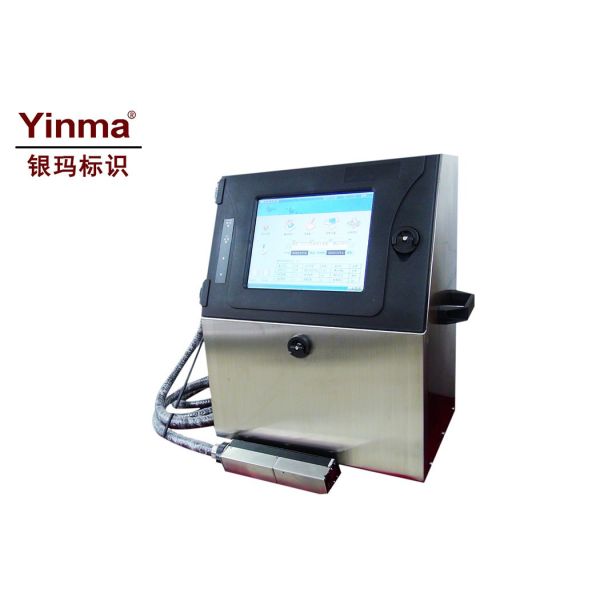 Lot Number Printing Machine , 1 - 4 Line Industrial Inkjet Coding Printer