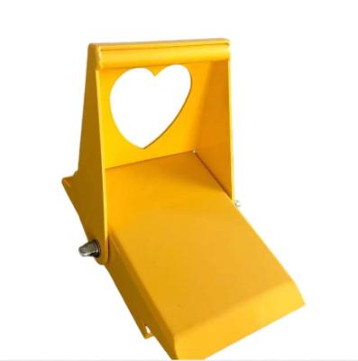 ISO9001 351*283mm 4kg Trailer Tire Lock