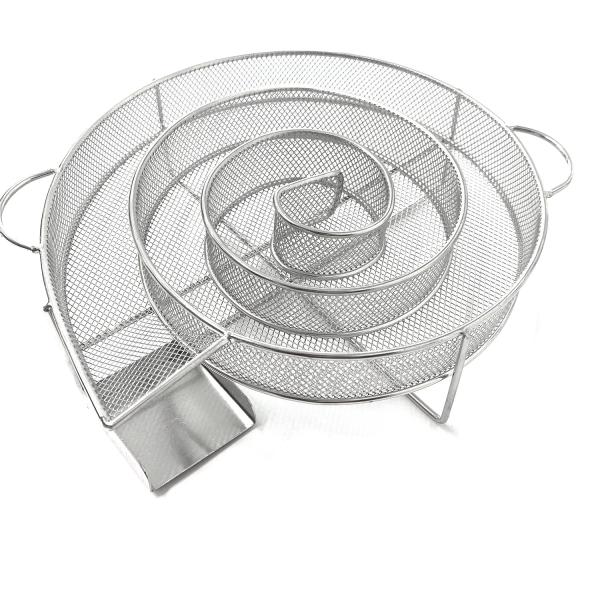 Salmon Meat Burn Stainless Steel 21x18x5cm Bbq Smoke Generator