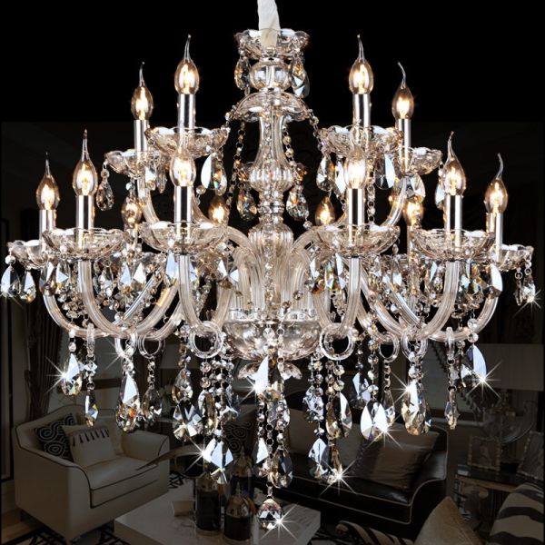 Crystal light fixtures chandeliers for Dining room Kitchen Foyer Hotel lighting ( WH-CY-31)