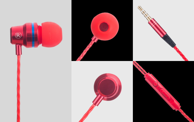 Heavy Bassmic True Stereo Noise Cancelling Sport Earbuds For Running Driving Music Call Mp3