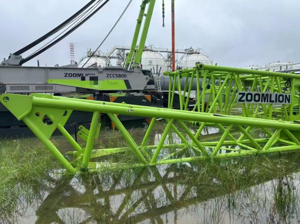 November 2022 Zoomlion Crawler Crane ZCC5800 Zoomlion 50 Ton Crane Heavy Duty