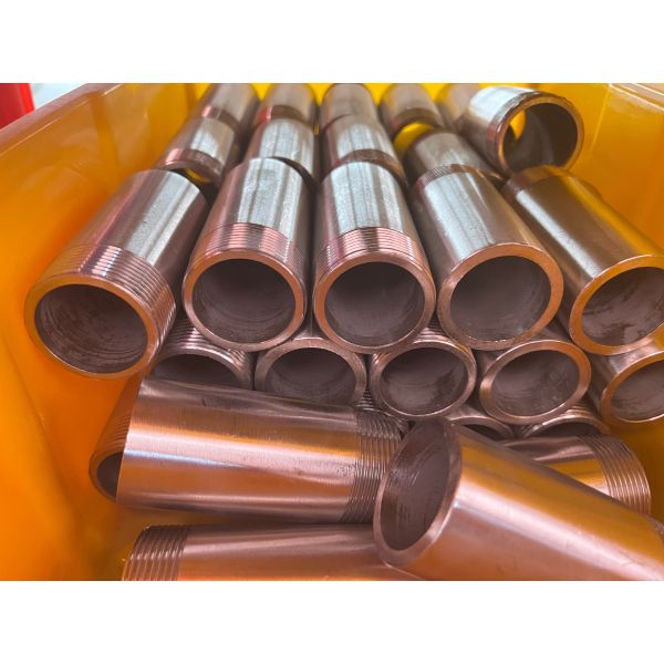 Stainless Steel Threaded Welding Nipple 1/2-48 Inch NPT BSP