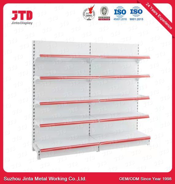 Commercial Retail Store Gondola Supermarket Display Shelving Powder Coated