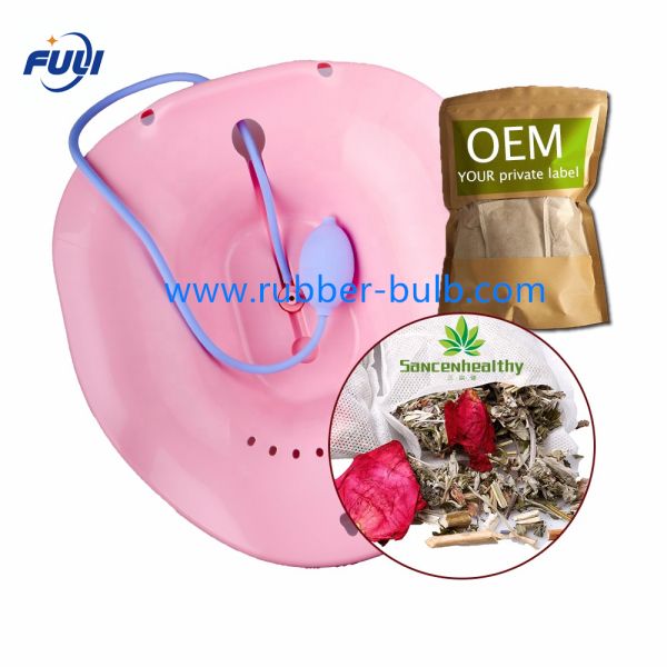 Women Hygiene Intimate Care Vagina Steamer Sitz Bath Steaming Stool Yoni Steam Seat Rubber Suction Bulb Syringe