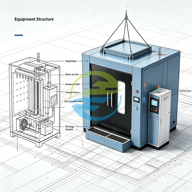 IP Test Equipment | EV Charger Waterproof Level Testing Equipment | IEC 60529 Certified