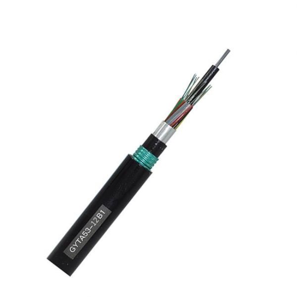 Cables de fibra óptica para exteriores, cables de fibra óptica submarinos 2 núcleos -144 núcleos