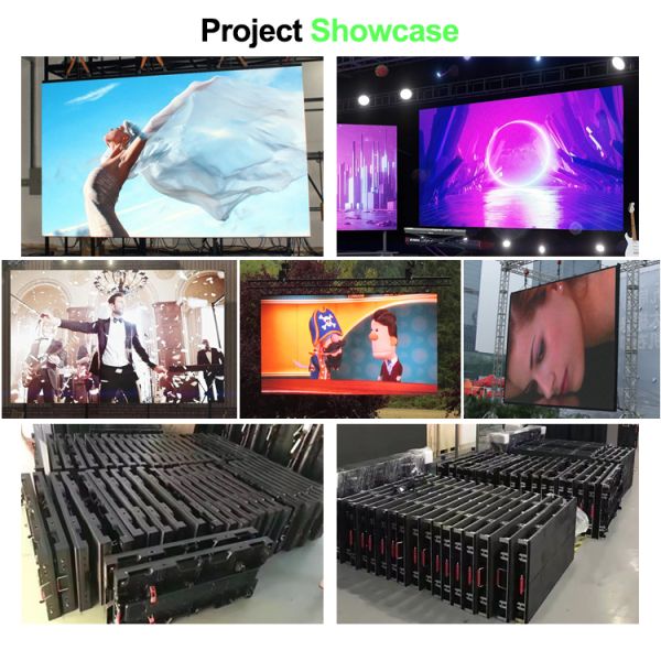 Indoor Outdoor P3.91 Led Video Wall Display High Brightness Transparent Led Screen